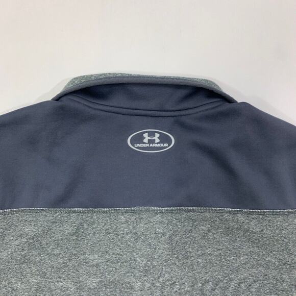 Under Armour Sweatshirt Mens S Small Fleece Cornell University Big Red 1/4 Zip - Picture 9 of 14